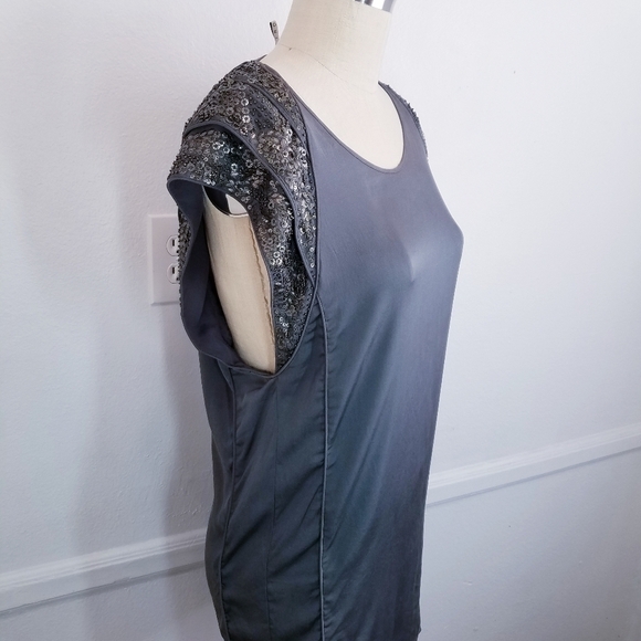 IRO‎ | Azad silk Jeweled Mini dress S - Picture 10 of 11